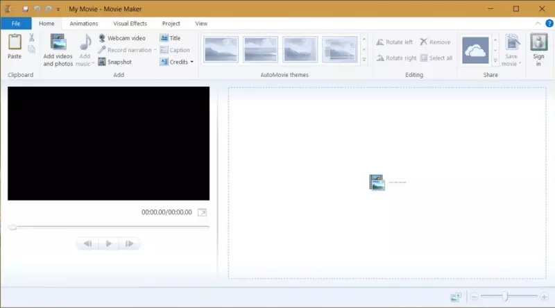 windows movie maker - aplikasi edit video pc tanpa watermark yang simple