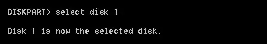 perintah select disk pada cmd