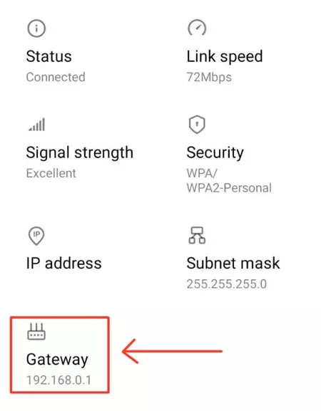 alamat ip admin wifi di hp