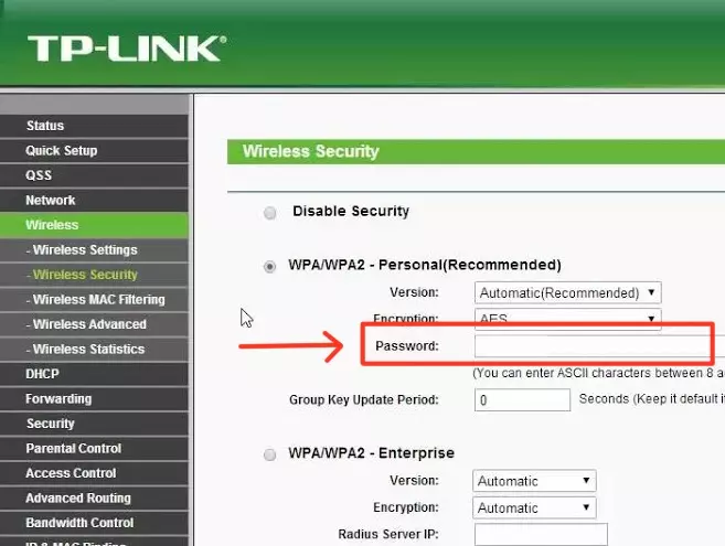 cara mengganti password wifi tp-link