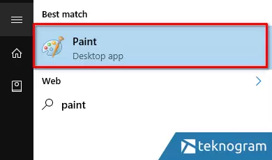 aplikasi paint di windows
