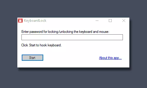 aplikasi keyboardlock untuk menonaktifkan keyboard laptop