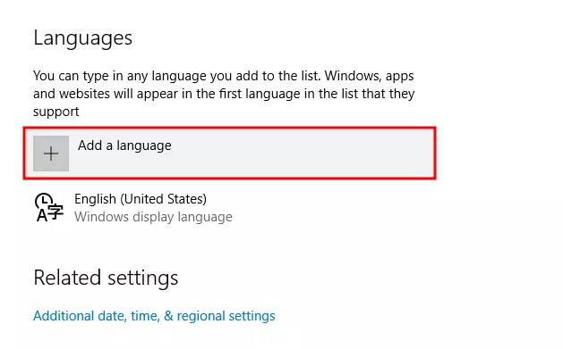 menambahkan bahasa baru di windows