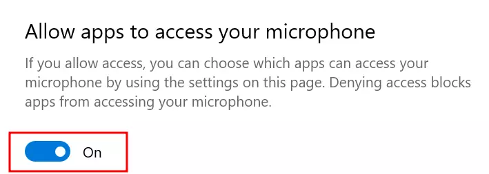 pengaturan mic untuk aplikasi windows