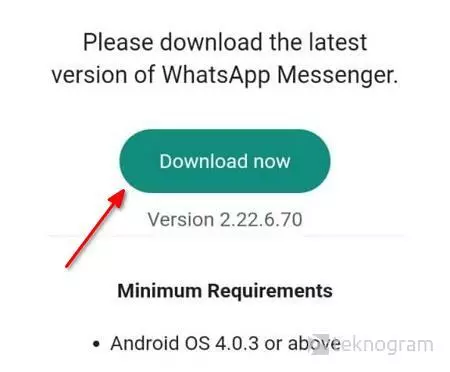 download whatsapp tanpa play store