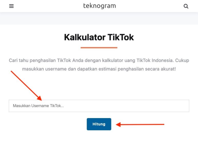Cara Melihat Penghasilan TikTok Diri Sendiri dan Orang Lain (2026)
