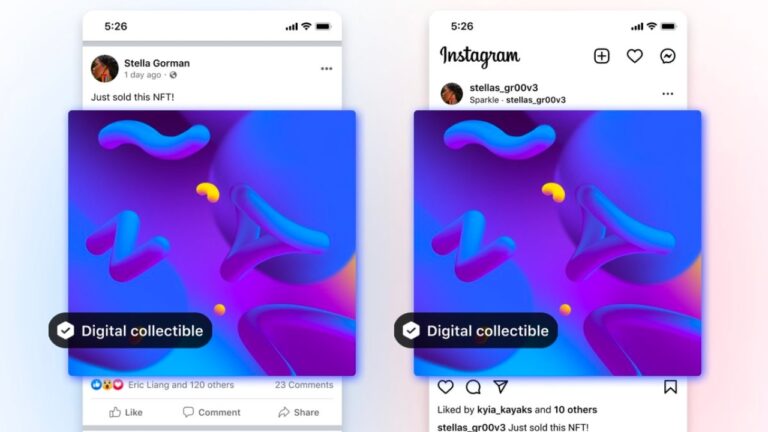 Fitur NFT akan Dihilangkan dari Facebook dan Instagram