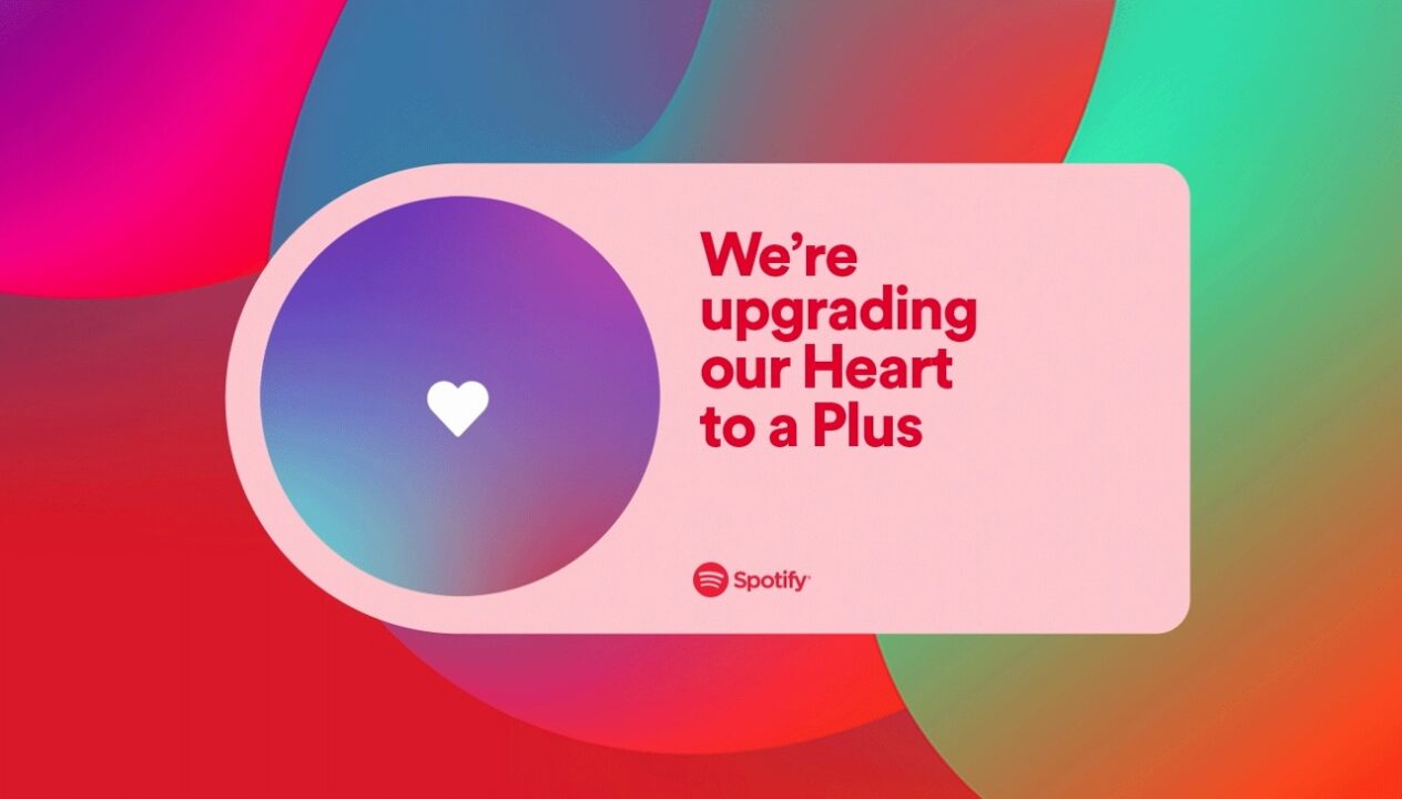Spotify Ubah Tombol Hati Menjadi Plus pada Aplikasinya