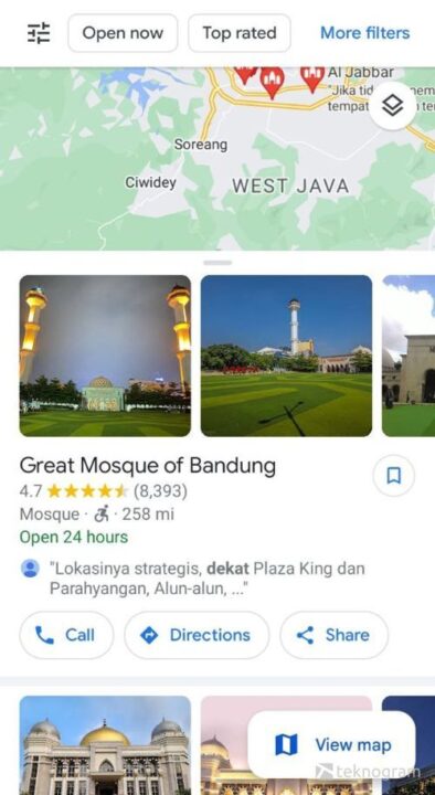 daftar masjid terdekat