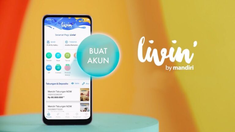 Cara Daftar Livin By Mandiri Di HP Tanpa Ke Bank (Terbaru 2024)