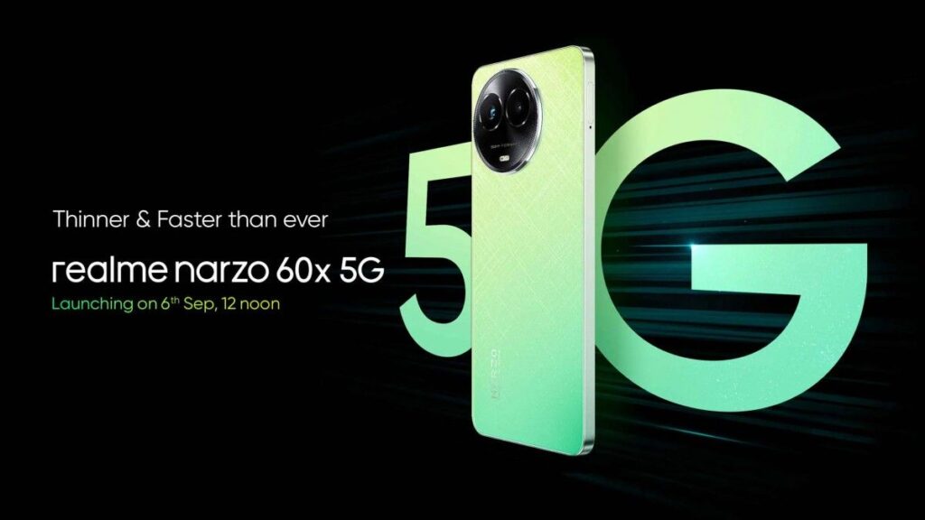 Realme Narzo 60x 5G Akan Rilis 6 September, Ini Spesifikasinya!