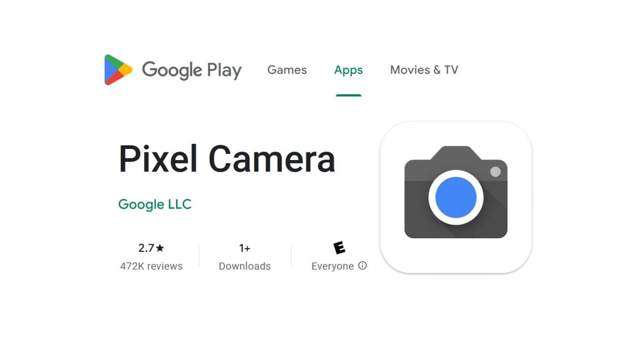 Google Camera Resmi Berubah Jadi 'Pixel Camera' di Play Store