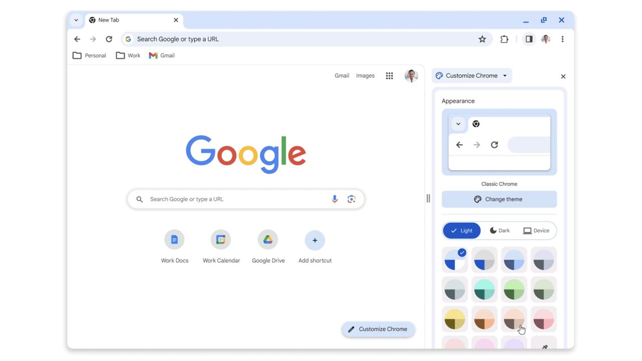 Google Luncurkan Desain Baru Material You di Chrome 