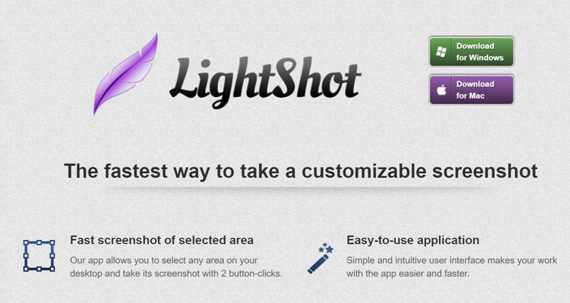cara screenshot di laptop dengan lightshot